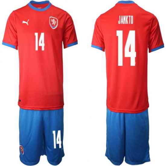 Mens Czech Republic Short Soccer Jerseys 004